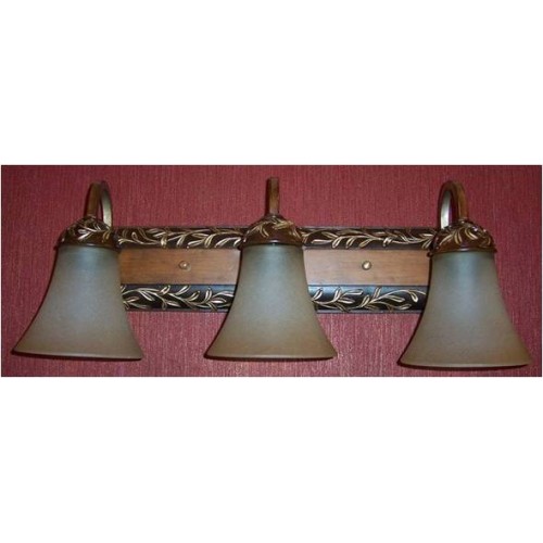 LAMPARA DE PARED CLASICA 3 APLIQUES