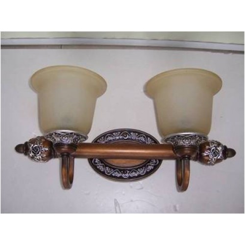 LAMPARA DE PARED CLÁSICA 2 APLIQUES