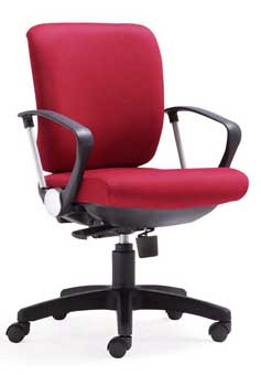 SILLA SECRETARIAL COLOR NEGRO